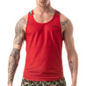 LEADER Débardeur CAMO RACER Rouge